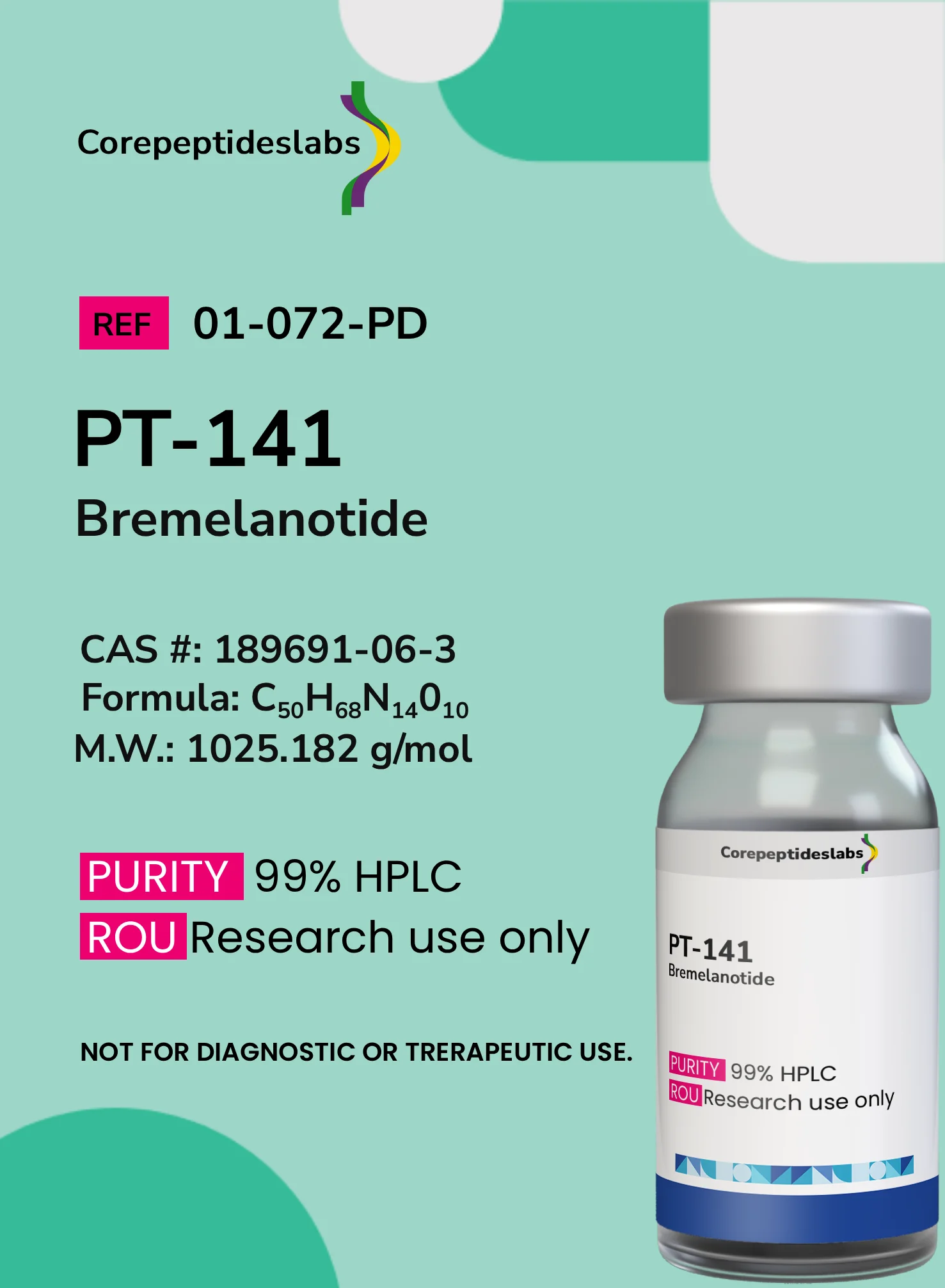 PT-141 (Bremelanotide)